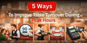 5 Ways to Improve Table Turnover During Peak Hours feature img